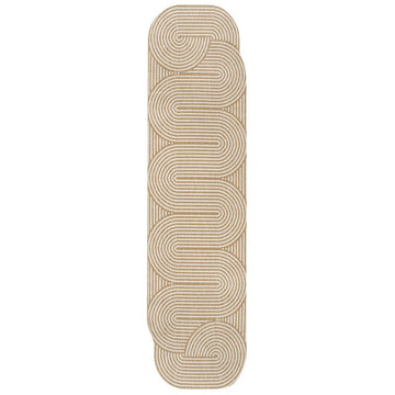 Margot Modern Geometric Arch Stripe Area Rug